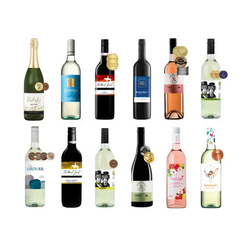 Down Under Dozen Mixed Pack | Wine of Australia (12 Bottles) Bottle n Barrel