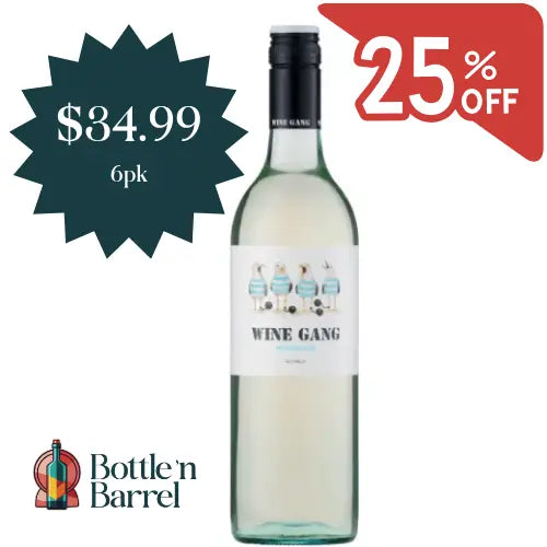 6-Pack 2022 | Wine Gang Moscato | Wine of Australia (6 Bottles) | Australian Wine Online Bottle n Barrel