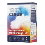 White Cloud Marlborough NZ Sauvignon Blanc 2lt Cask (3 pack) Bottle n Barrel